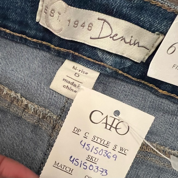 Cato Skinny Heart Jeans - Picture 3 of 5